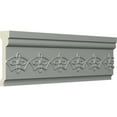 thumbnail image 2 of Ekena Millwork 3 1/4"H x 7/8"P x 94 1/2"L Athens Chair Rail (8-Pack), 2 of 6