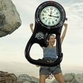 thumbnail image 2 of CNKOO Outdoor Luminous Compass Bottle Opener Backpacker Fob Clip-On Carabiner Watch, 2 of 7