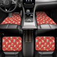 thumbnail image 6 of Sikiie Japanese Maneki Cats Car Foot Mat Set of 4 Pieces Basics Universal Fit Rubber Carpet Floor Mats For Car SUV Van & Truck, 26.8"L x 17.3"W (Front), 13"L x 17.3"W(Rear), 6 of 6