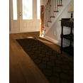 thumbnail image 2 of Garland Rug Sparta Mocha Indoor Runner Rug, 2' x 8', 2 of 5