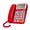 Red, variant on 7829 Corded Phone Landline Home Phone Landline Phone Landline Telephone with Call Display for Office Hotel Home Bathroom