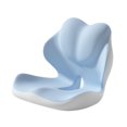 thumbnail image 2 of Garende Memory Foam Seat Back Cushion Back Support for Wheelchairs Home Office Chair Blue Gray, 2 of 8