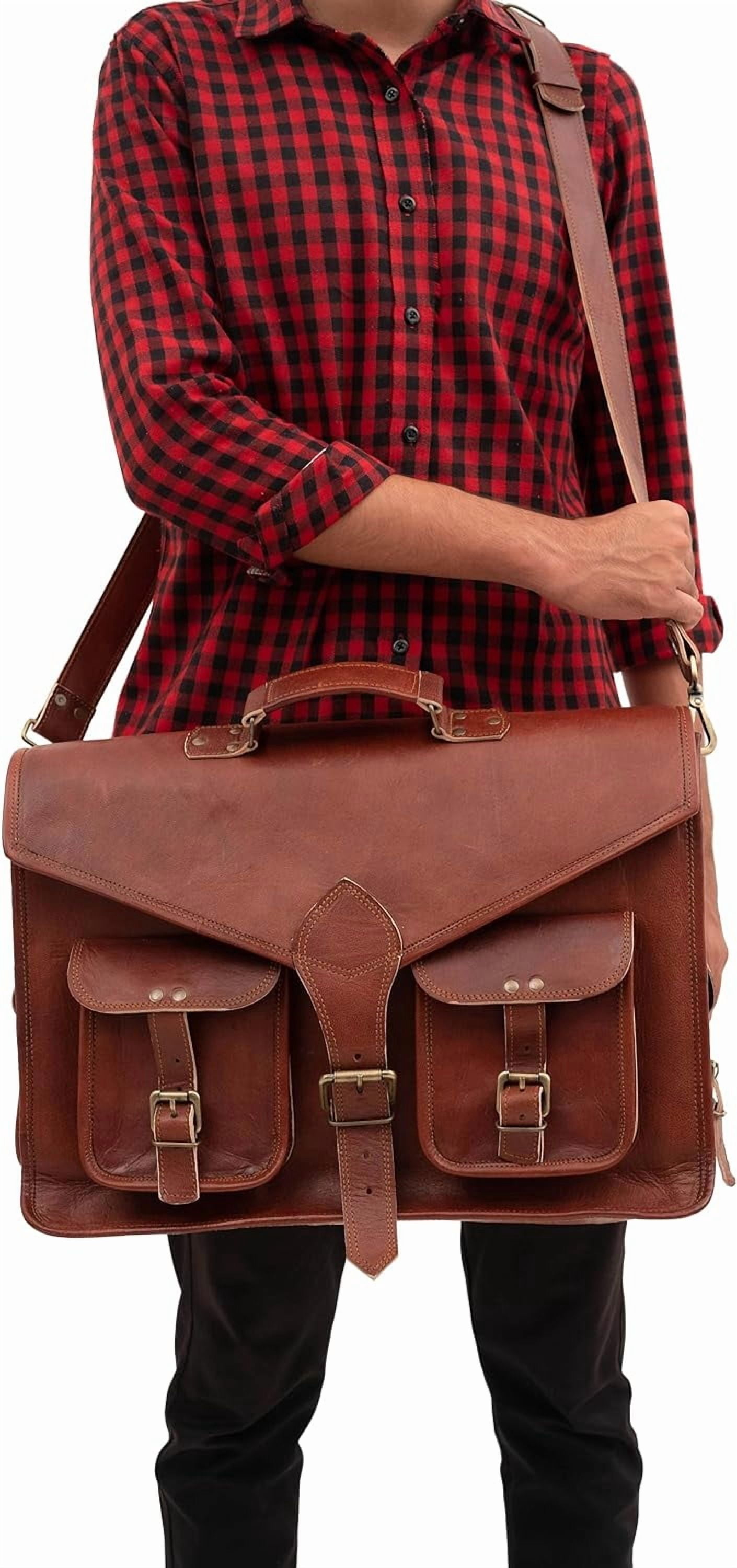 Leather briefcase laptop bag messenger satchel 15 Inch best Handmade Leather bag by Shy Shy Let’s Touch The SkySALE, Brown Leather bag