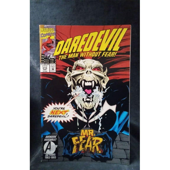 Pre-Owned Daredevil #315 1993 Marvel Comics Comic Book
