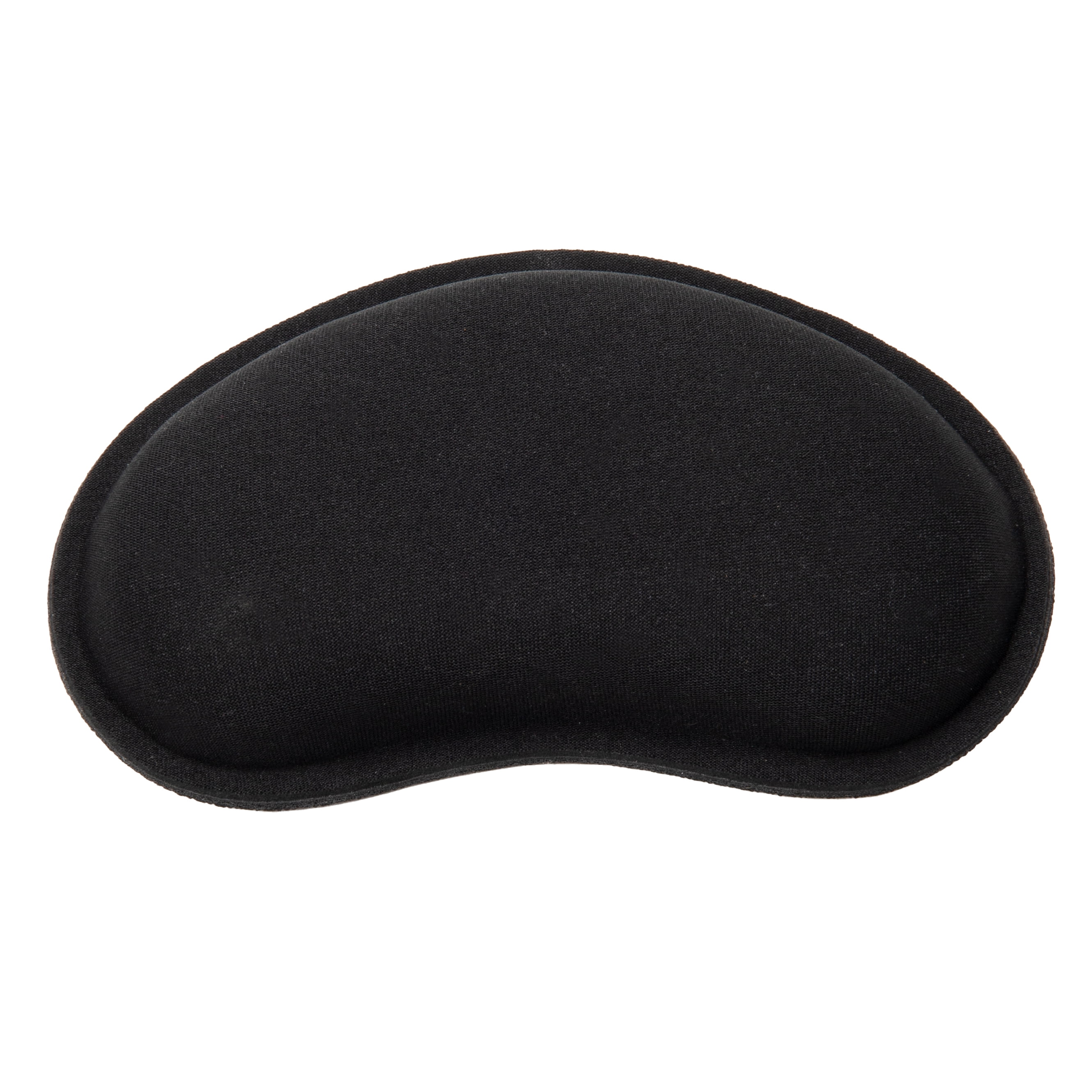 Mind Reader Ergonomic Keyboard and Mouse Wrist Rest Sets, Foam, 16.75 L x 3 W x 0.75 H, 6 Pcs, Black