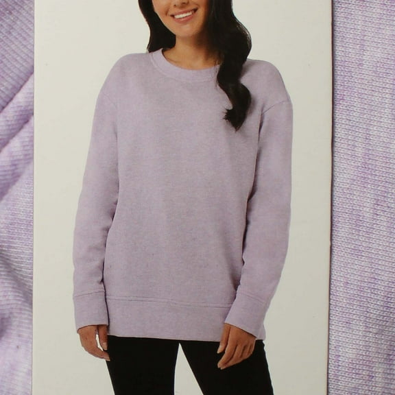 32 Degrees Cool Ladies' Size X-Large Crewneck Tech Sweatshirt, Purple