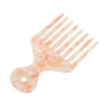 thumbnail image 4 of Unique Bargains Wide Tooth Afro Hair Pick Comb Hair Styling Tool for Men Women Plastic 1 PC Orange, 4 of 7