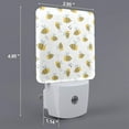 thumbnail image 2 of Uemuo Bee Night Light, Night Lights Plug into Wall, Dusk to Dawn Sensor Warm White Led Night Light 0.5W-US, 2 of 9