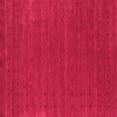thumbnail image 1 of Ahgly Company Indoor Square Abstract Pink Contemporary Area Rugs, 3' Square, 1 of 4