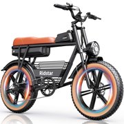 Electric Bike for Adults, 1500W 30MPH Mountain Bike,48V 20AH Battery Electric Motorcycle 20" Fat Tire Dirt Bike, Shamano 7-Speed Off-road E-Bike UL2849 Certified