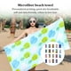 thumbnail image 4 of Soidarity Toallas de playa con estampado de microfibra de verano, toalla absorbente de agua, manta de viaje, suministros de ducha para natación Deportes acuáticos tipo14 Soidarity OD028988-14, 4 of 6