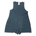 thumbnail image 7 of GILIGEGE Women's Summer Sleeveless Romper Casaul Beach Vacation Loose Shorts Jumpsuit Overalls Outfits 2025 with Pocket Linen Overalls for Women Fashionable Cotton and Linen Pocket Jumpsuit Shorts, 7 of 7