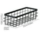 thumbnail image 3 of Organizador de cocina en metal, cesta colgante sin taladrar, almacenamiento de pared, estante de cocina, organizador de cocina, cesta de metal, para cocina, de acero, diseño de 2 niveles,, 3 of 8