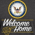 thumbnail image 3 of CafePress - U.S. Navy Welcome Home Dark T Shirt - Men's Classic Graphic Cotton T-Shirt, 3 of 4