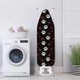 thumbnail image 4 of HELLHERO Christmas Ironing Board Covers Elastic Edge Iron Board Cover Replacement Soft 3 Fasteners Ironing Cover for Women Gifts, Dog Paw, 4 of 6