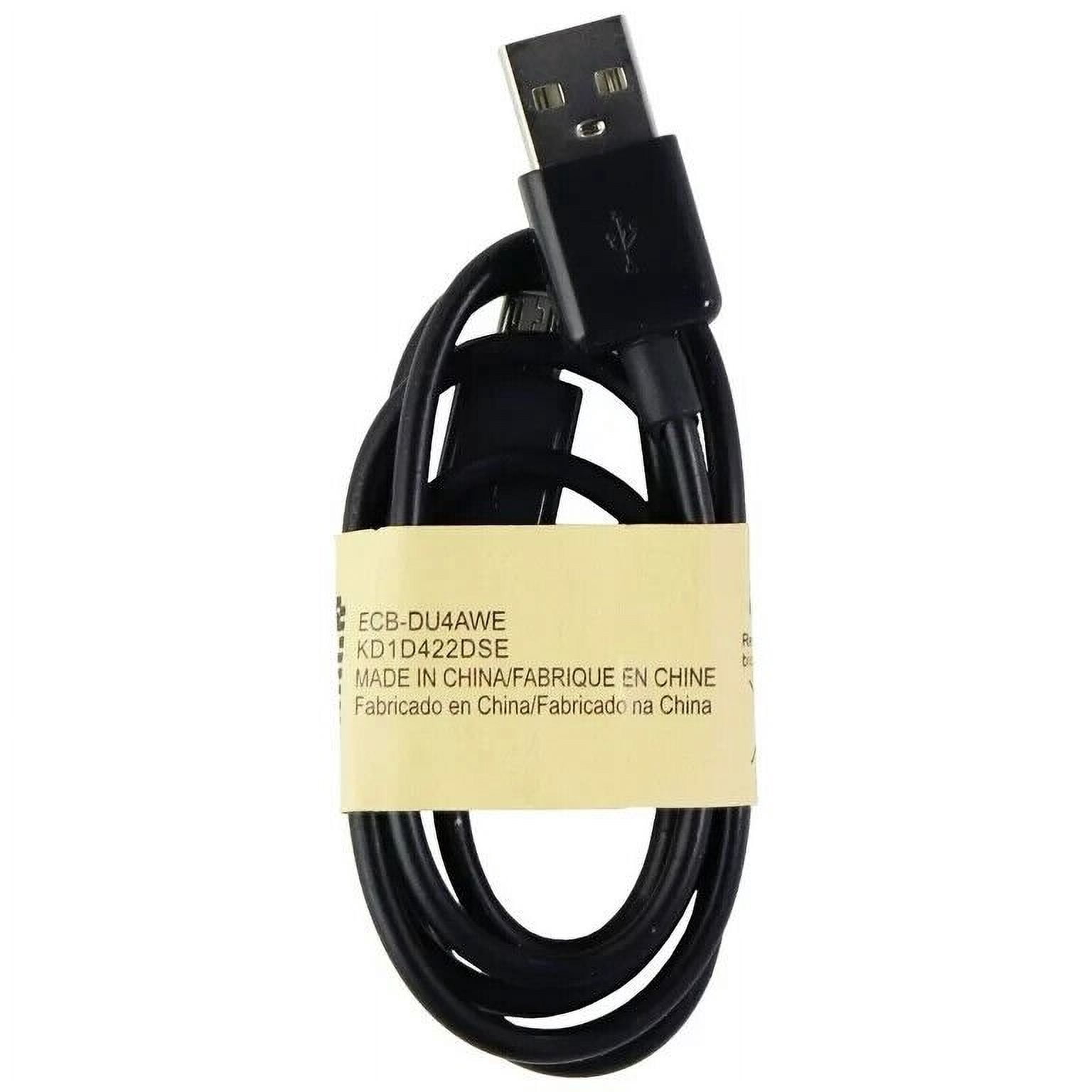 50x Black Micro USB Charger Cable Cord For Samsung Android Cell Phone Lot