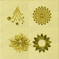 thumbnail image 1 of Ahgly Company Tapis d'Intérieur Lavables à la Machine, Carrés, Oranges, Carrés 6', 1 of 7