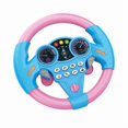 thumbnail image 4 of Kids' Battery-Powered Car Driving Simulator with 360° Rotatable Steering Wheel, Flashing Lights & Music – Interactive Yellow Toy for Creative Play, Export-Quality Safety Standard, DIY Customizable,, 4 of 6