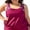 Red, variant on Charmo Plus Size Tankini Tops for Womens Ruched Front Swim Tops Tummy Control Bathing Suit Tops Built-in Bra(No Bottom)