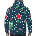 thumbnail image 5 of Bingfone Christmas Men'S Drawstring Hoodie Long Sleeve Pocket Sweatshirts-X-Large, 5 of 9