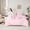 Pink B, variant on jejeloiu Letter A Monogrammed 7-Piece Twin Bedding Sets,Cartoon Ribbon Bowtie Bedding Comforter Set,Pink Bow Tie Sheet Sets For Girls,Microfiber Room Decorative Reversible