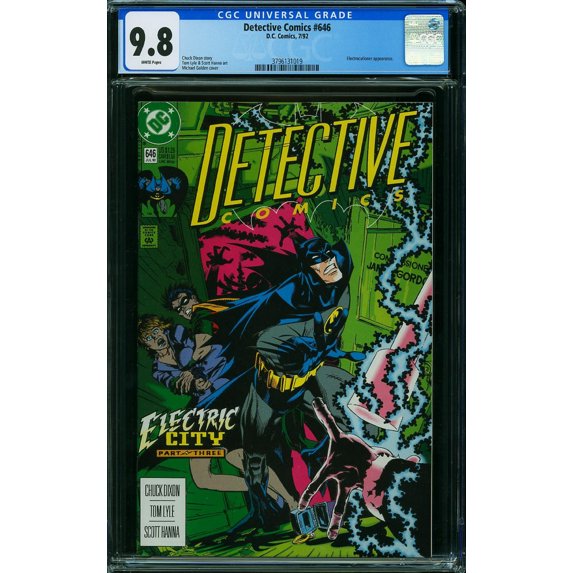 Detective Comics #646 - CGC 9.8 Comic Book