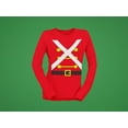 thumbnail image 5 of Old Glory Womens Christmas Toy Soldier Costume Long Sleeve T Shirt, 5 of 6