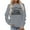Grey, variant on Funny Camping Sweatshirts for Women You Know What Rhymes With Camping Alcohol Crewneck Graphic Sweatshirt Pullover Tops