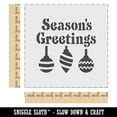 thumbnail image 2 of Season's Greetings Christmas Ornaments DIY Cookie Wall Craft Stencil - 9.0 Inch, 2 of 5