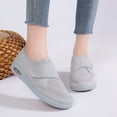 thumbnail image 5 of Mostsola Womens Sneakers Slip on Shoes Knit Mesh Platform Waling Shoes Adjustable Nurse Shoes, 5 of 9