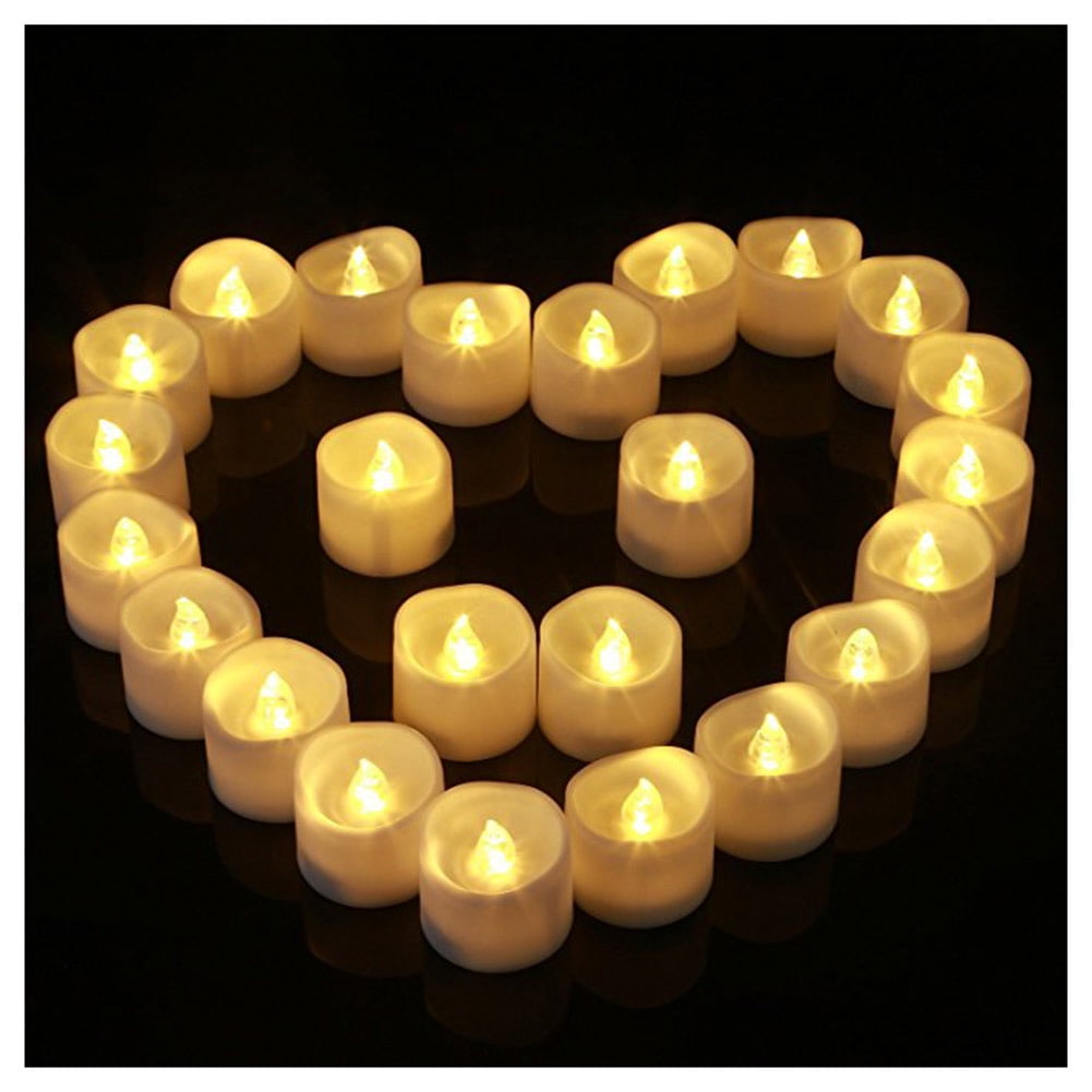 12pcs Flickering Flameless Candles Led Tea Lights with Timer Battery Operated 12pcs Flickering Flameless Candles Led Tea Lights with Timer Battery Operated