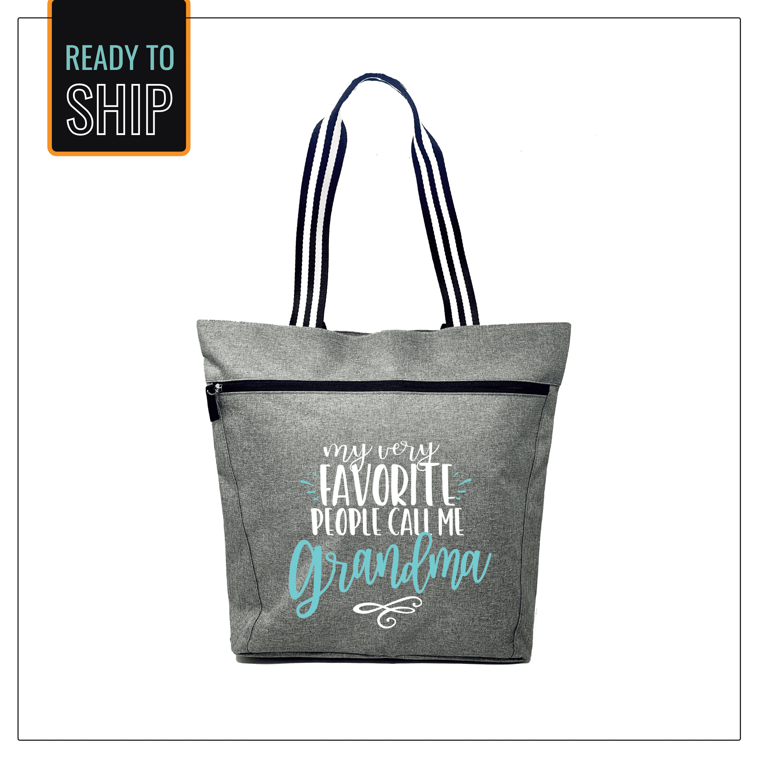 cute tote bags with zipper