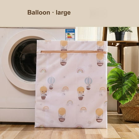 

Wepro Thickened Fine Mesh Printing Washing Machine Washing Care Bag Bra Underwear Net Bag Laundry Bag