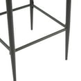 thumbnail image 4 of Christopher Knight Home Industrial 30“ Leathaire Upholstered Bar Stools, Metal Frame, Brown, 4 of 10
