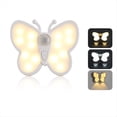 thumbnail image 4 of Lámpara de noche LED recargable con sensor de movimiento en forma de mariposa para debajo de armarios, escaleras, dormitorio y cocina., 4 of 4