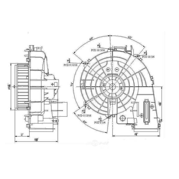 HVAC Blower Motor