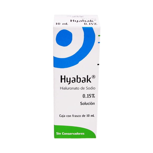 Hyabak 0.15% solución 10 ml