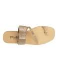 thumbnail image 6 of Mudd Women's Rhinestone Embellished Toe Loop Sandal, 6 of 8