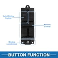 thumbnail image 3 of Interruptor de ventana eléctrica Unique Bargains No.GJ6A66350 para el lado del conductor delantero izquierdo del Mazda 6 1999-2003 Negro, 3 of 7