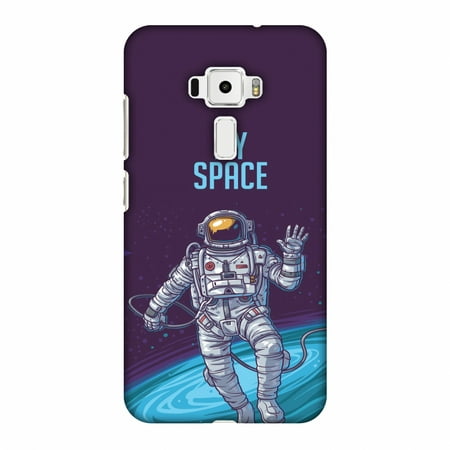 Asus Zenfone 3 ZE520KL Case - I Need My Space, Hard Plastic Back Cover. Slim Profile Cute Printed Designer Snap on Case with Screen Cleaning (Best Way To Clean My Phone Screen)