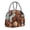 Light Grey, variant on Horeoi Animal Filled Noahs Ark Pattern Large Insulated Lunch Bag for Work, School, Picnic - Waterproof, Durable Oxford Cloth, Comfortable Handle-Black