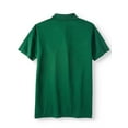 thumbnail image 3 of Wonder Nation Boys School Uniform Short Sleeve Performance Polo Shirt, 2-Pack Value Bundle, Sizes 4-18 & Husky, 3 of 5