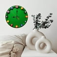 thumbnail image 6 of Billiard Pool Game Table for Adults And Friends 10-Inch Silent Wooden Wall Clock, Battery Operated (AA Batteries Not Included), Artistic Home Decor, 6 of 8
