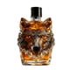 thumbnail image 1 of Decantador de whisky con forma de cabeza de lobo, botella de vidrio decorativa, decoración de bar única para amantes del whisky., 1 of 7