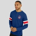 thumbnail image 4 of Men's Darius Rucker Collection by Fanatics Royal Chicago Cubs Waffle-Knit Raglan Long Sleeve Henley T-Shirt, 4 of 6