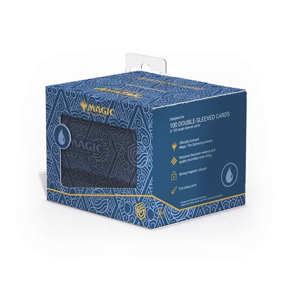 Ultimate Guard: Magic the Gathering: Deck Case Sidewinder 100 Xenoskin: Avatar the Last Airbender: Mana Symbol Blue Island