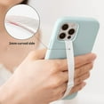 thumbnail image 3 of IBAOLEA Sangle de Téléphone en Silicone Extensible comme Support de Cellulaire, Support de Cellulaire Réutilisable Slim pour Main avec Clip pour Étui Galaxy & iPhone. Sangle de Doigt Sinji Clip Lavande, 210 Lavande 210, 3 of 8