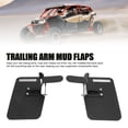thumbnail image 3 of Trailing Arm Mud Flap, High Durability Rear Trailing Arm Guard 7in X 10 7/8in with Steel Brackets for Maverick X3, 3 of 7