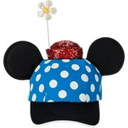Disney Parks Authentic Minnie Mouse Ears Baseball Cap for Adults  Flower