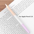 thumbnail image 1 of Étui à Crayons en Silicone pour iPad Tablette, Stylet Tactile, Housse Colorée Résistante aux Rayures pour Apple Pencil 1re Ou 2e Génération Crayon 2 Violet, 1 of 6